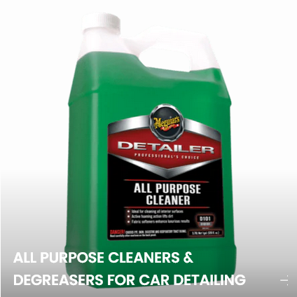 Cars Detailing Supplies